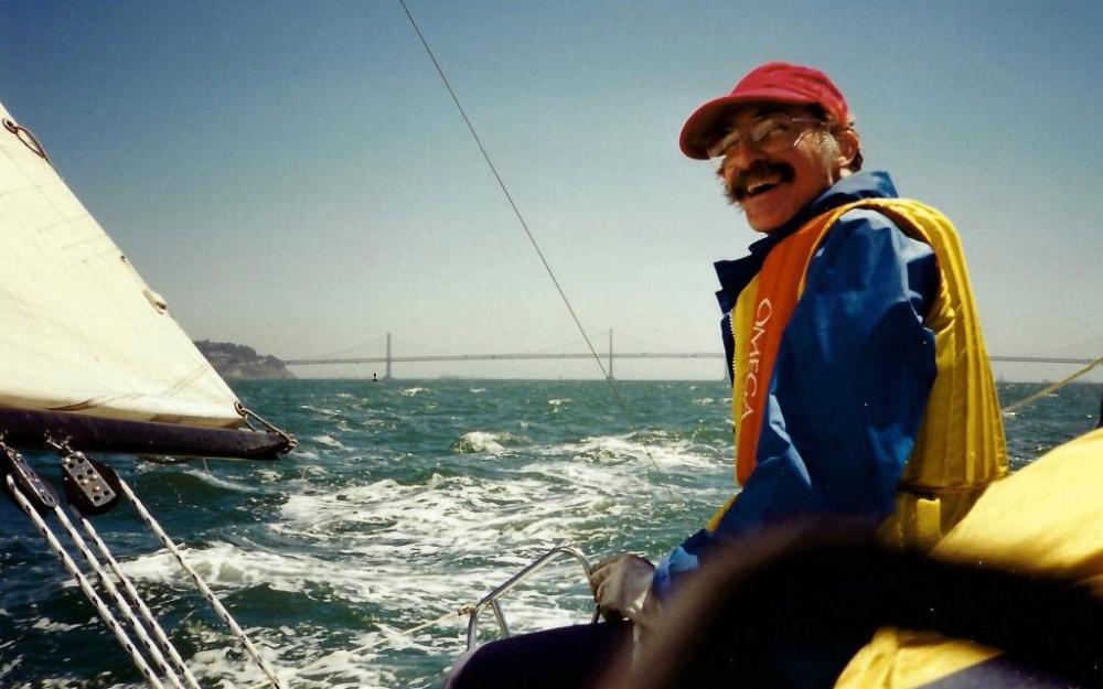 Marty Privalsky sailing