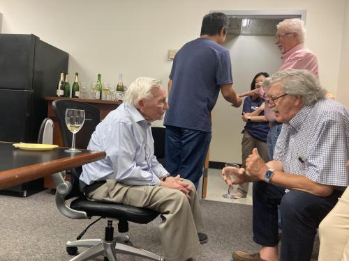 John Ingraham talking with John Roth
