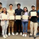 8 students who received department citation awards