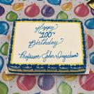 John Ingraham's birthday cake